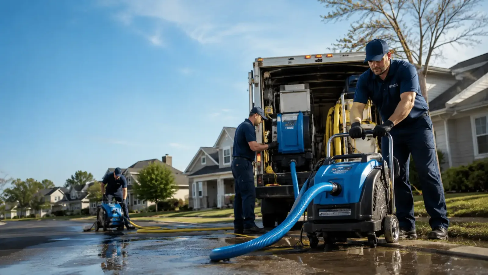 Flood Damage Cleanup in Hillsboro, OH